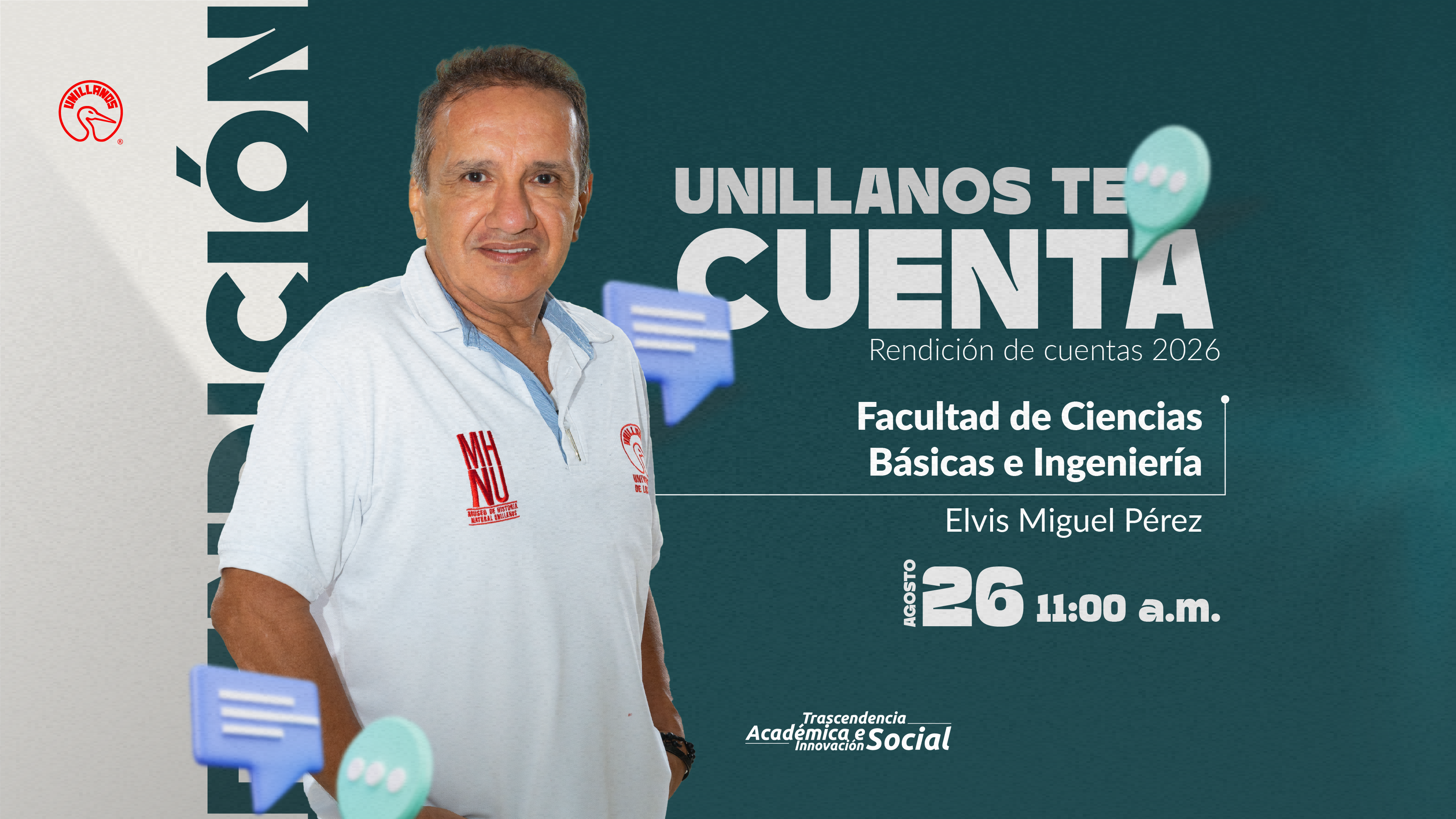 Rendicion de cuentas Decano Elvis